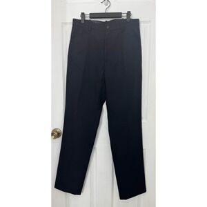 NWT Re/Done 60S Slim Fit Front Trouser Mens 32 Black Straight Leg Pockets Casual